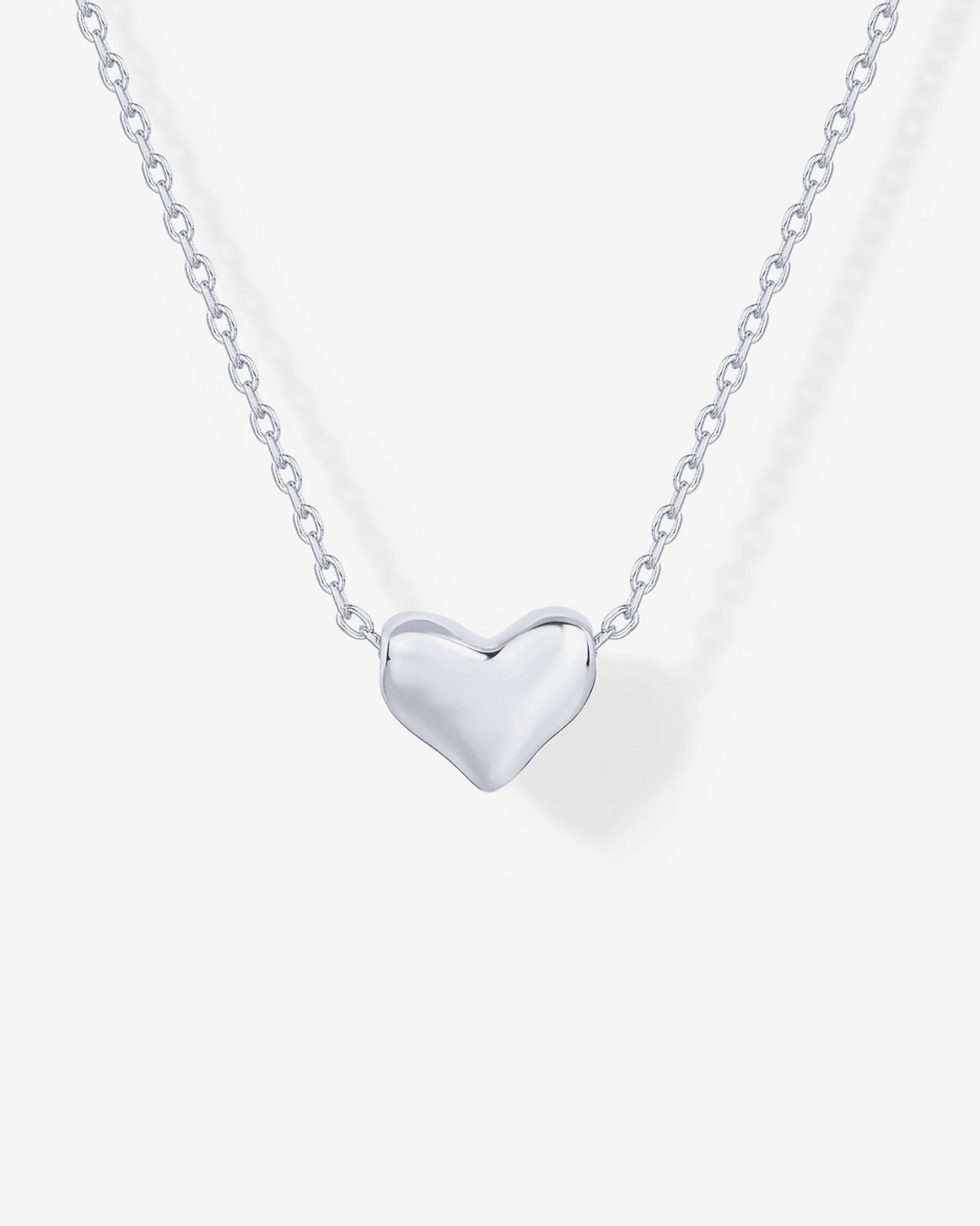 Tiny Heart Charm Necklace