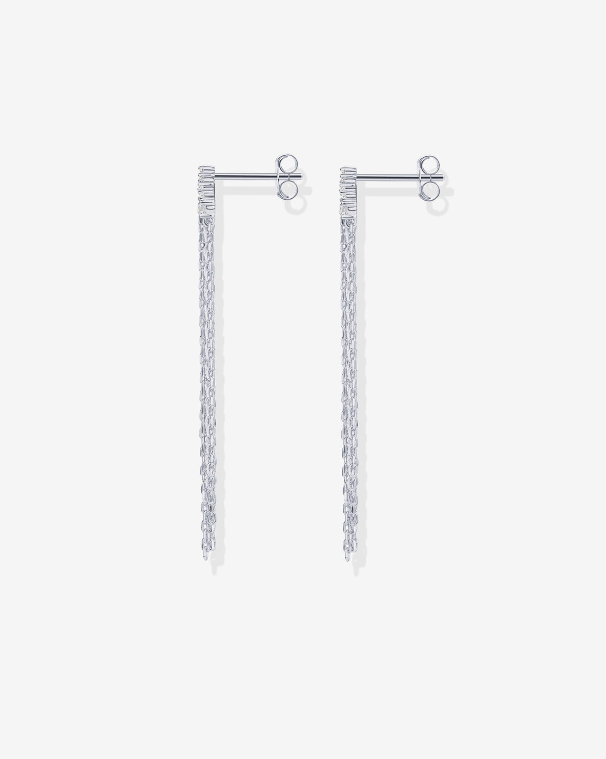 Chain Crawler Dangle Earrings