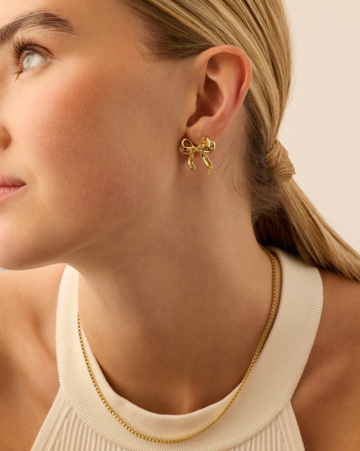 Coquette Bow Stud Earrings