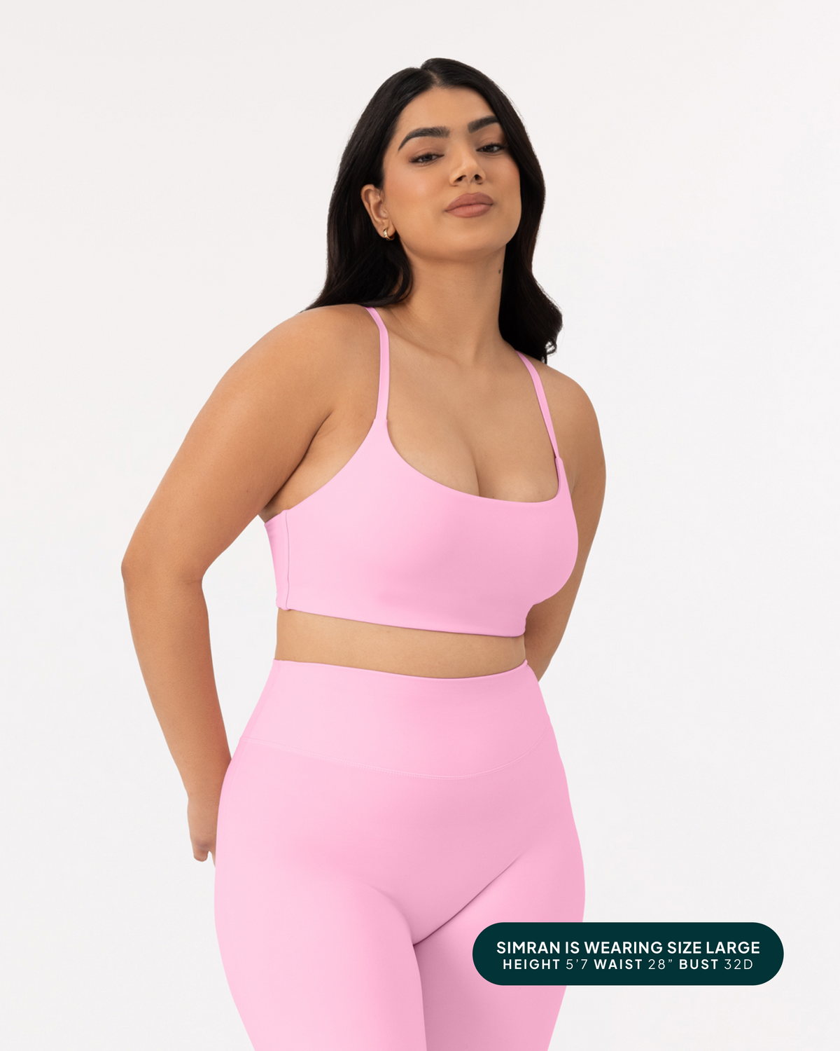 Athleisure Contrast Scoop Medium-Support Sports Bra