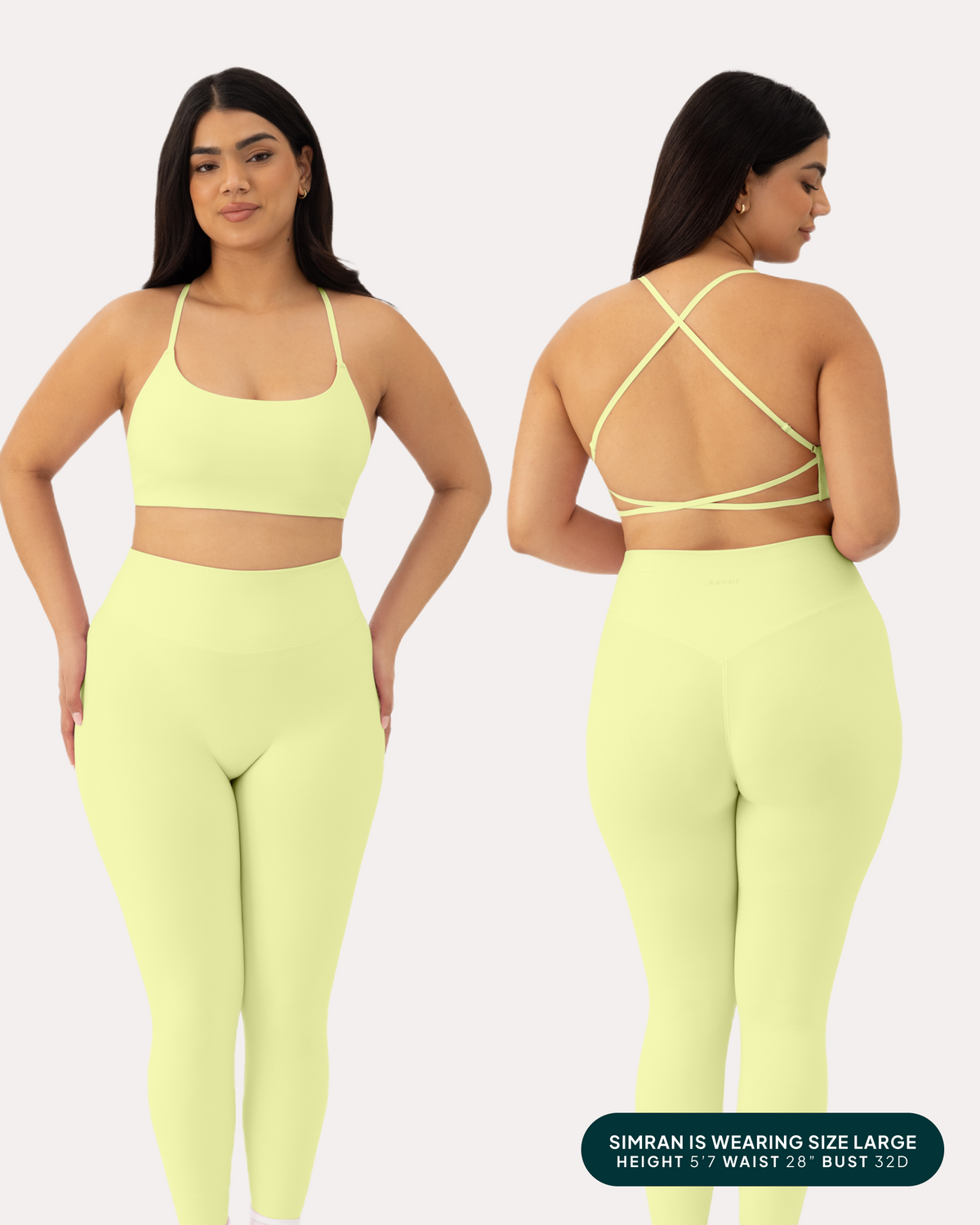 Athleisure Criss-Cross Strap Low-Impact Sports Bra