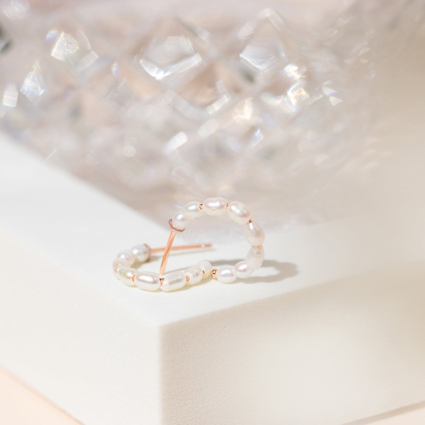 Charlotte Freshwater Pearl Hoops