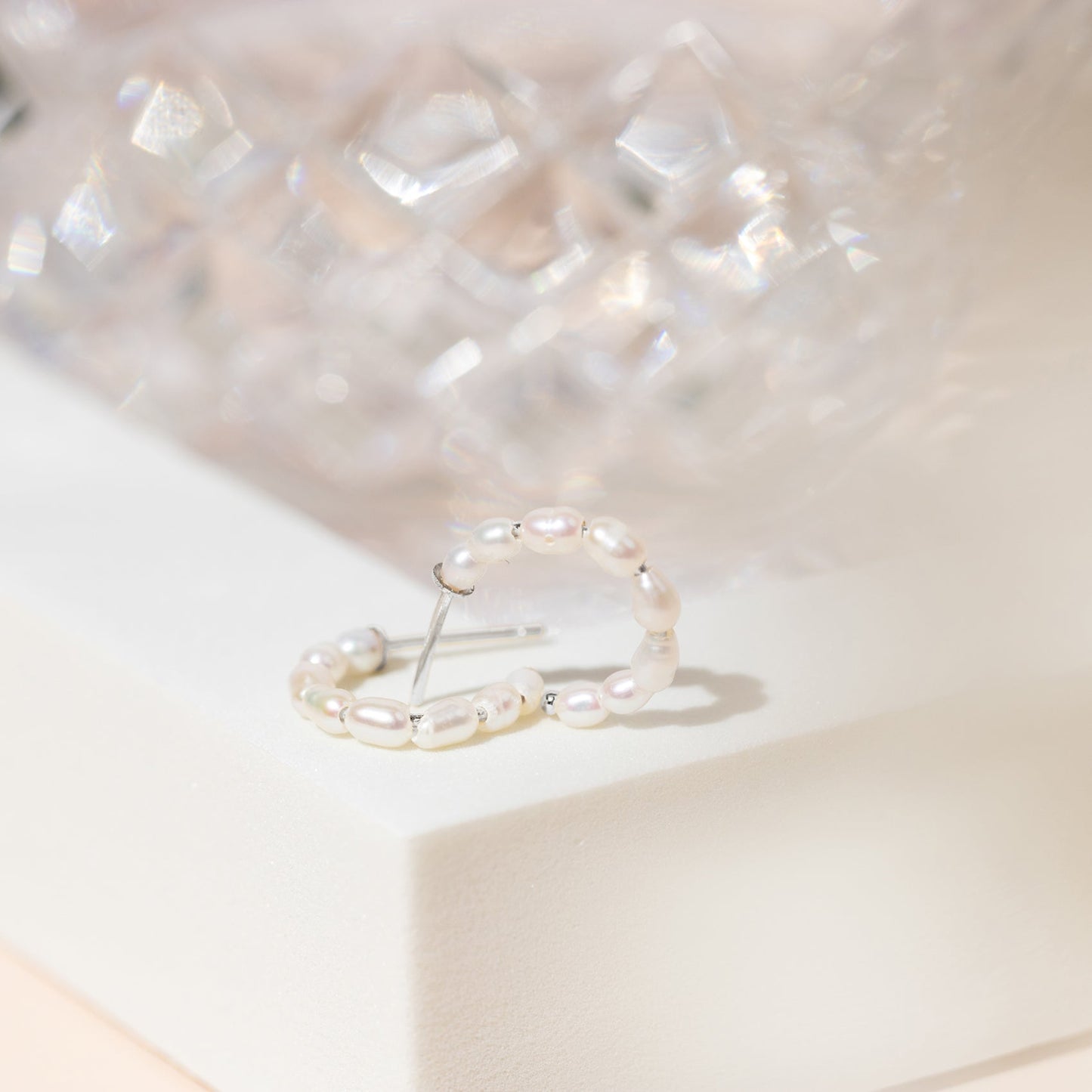 Charlotte Freshwater Pearl Hoops