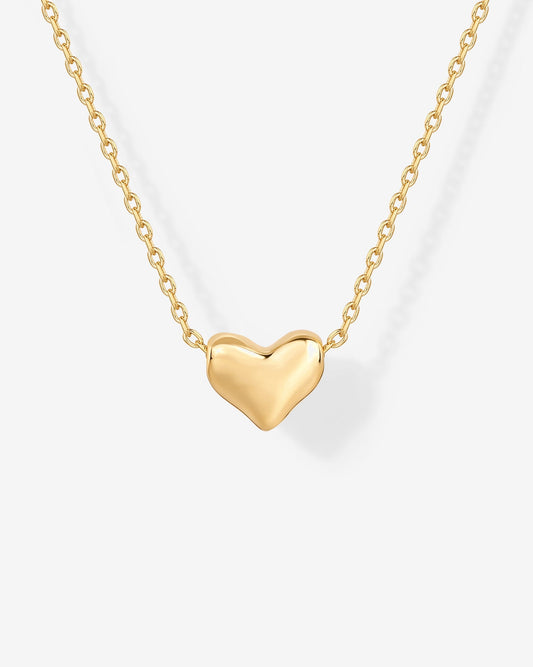 Tiny Heart Charm Necklace