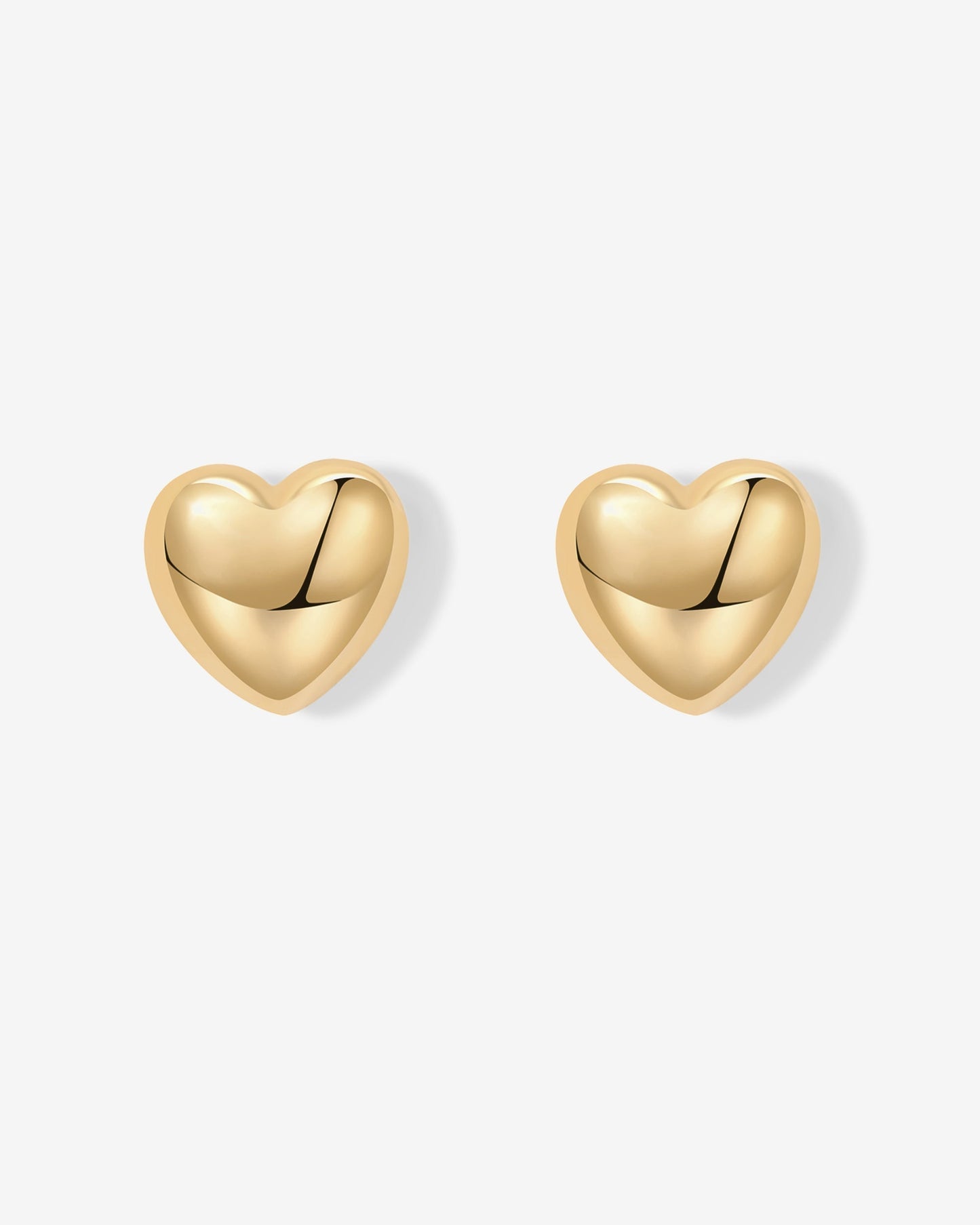 Oversized Heart Stud