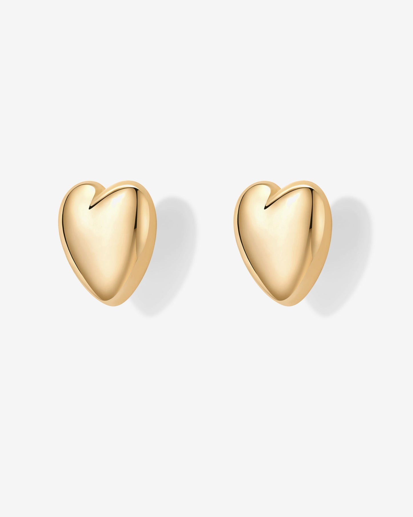 Oversized Heart Stud