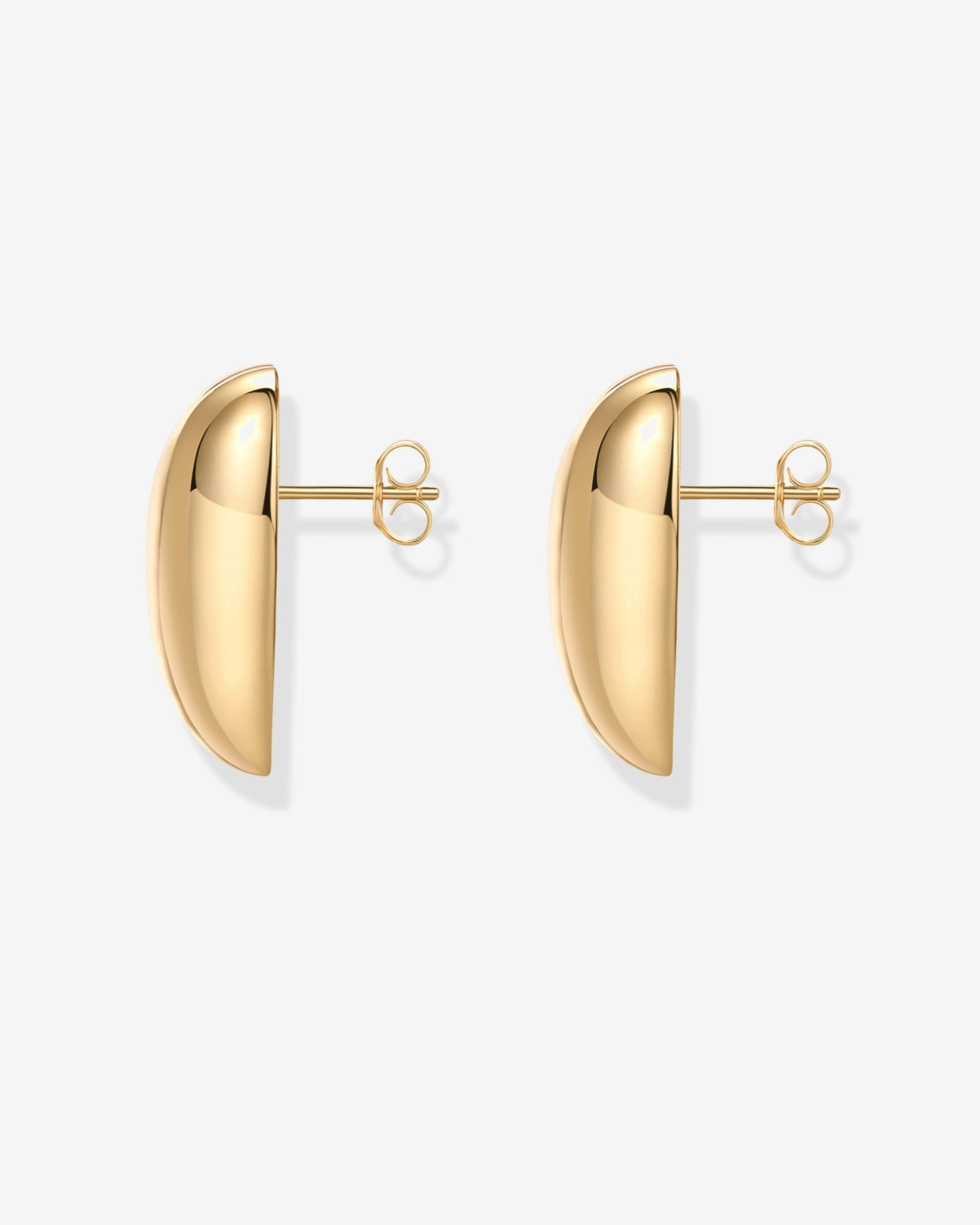 Oversized Heart Stud