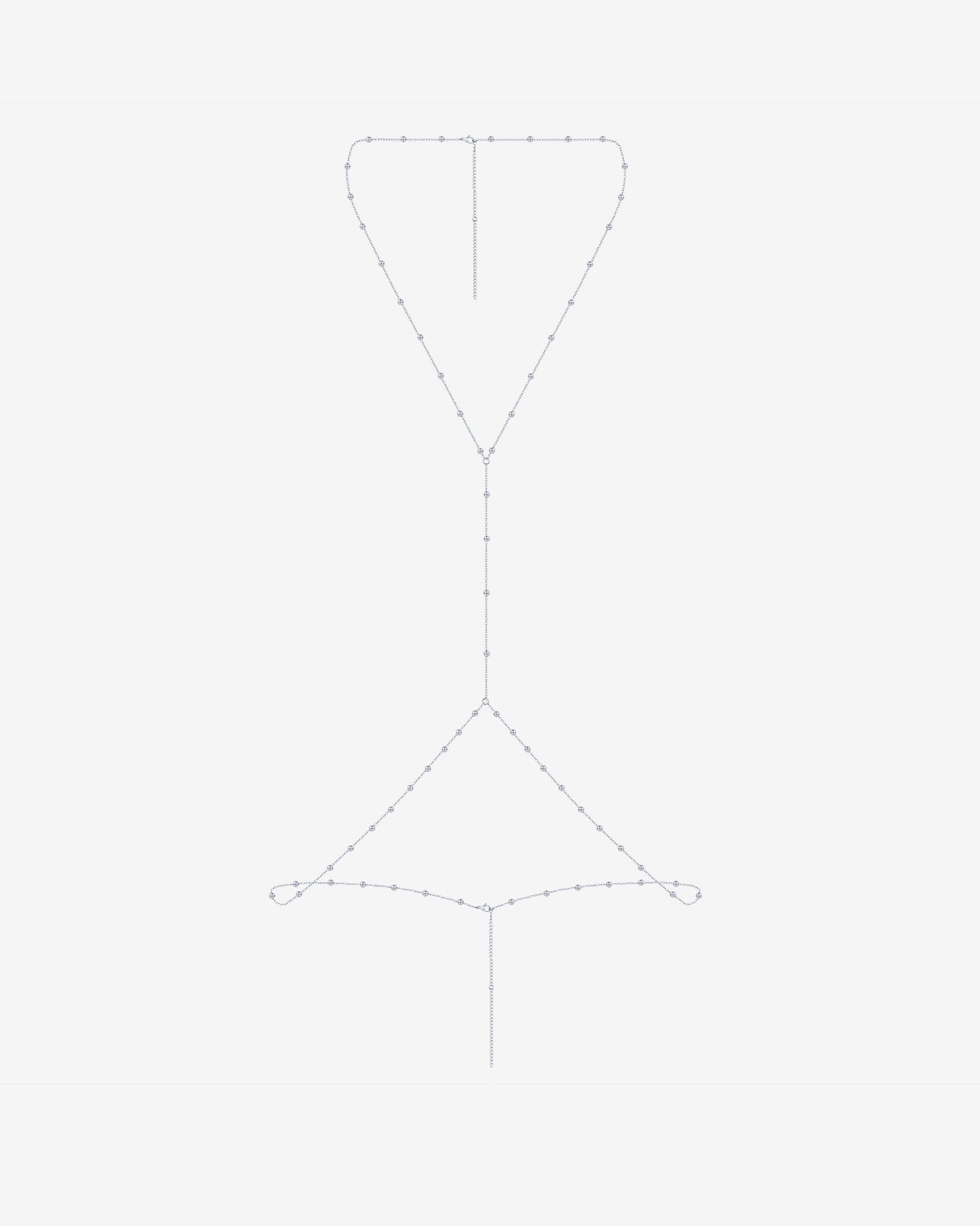 Beaded Layered Body Chain