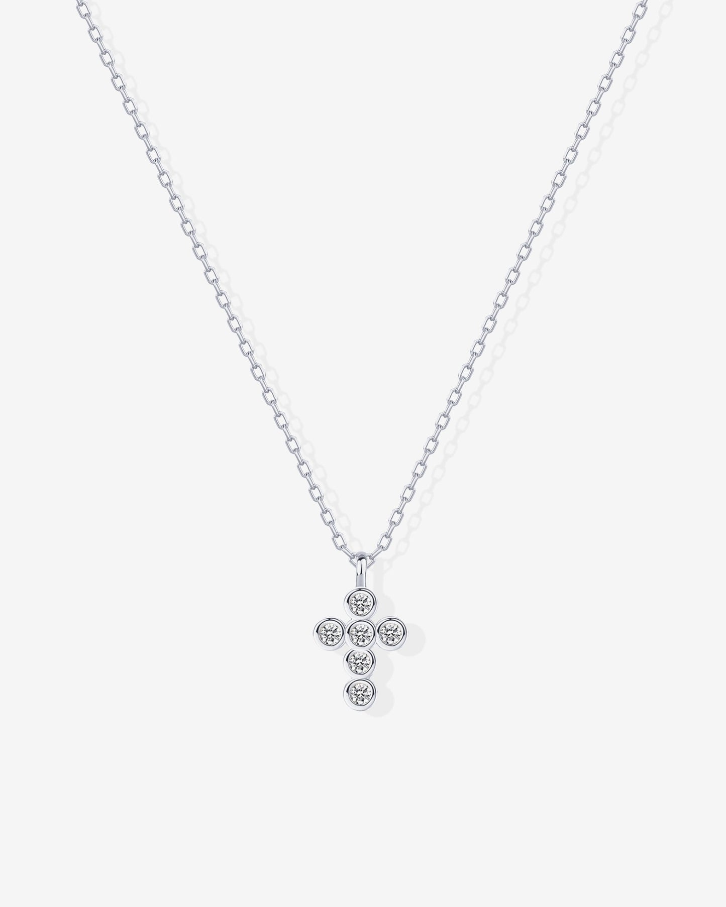Cross Necklace and Earring Set