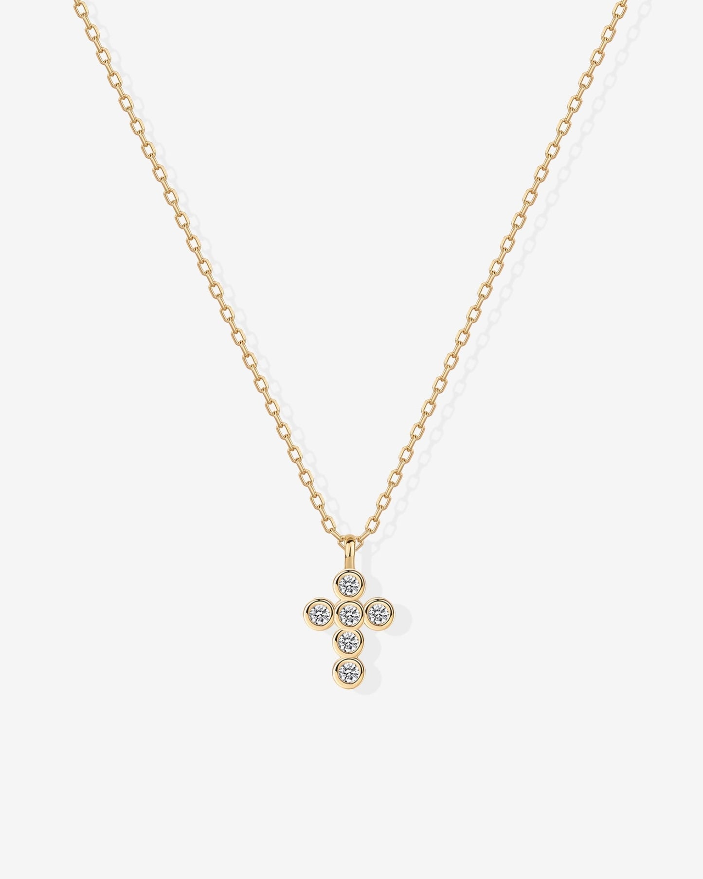 Cross Necklace and Earring Set