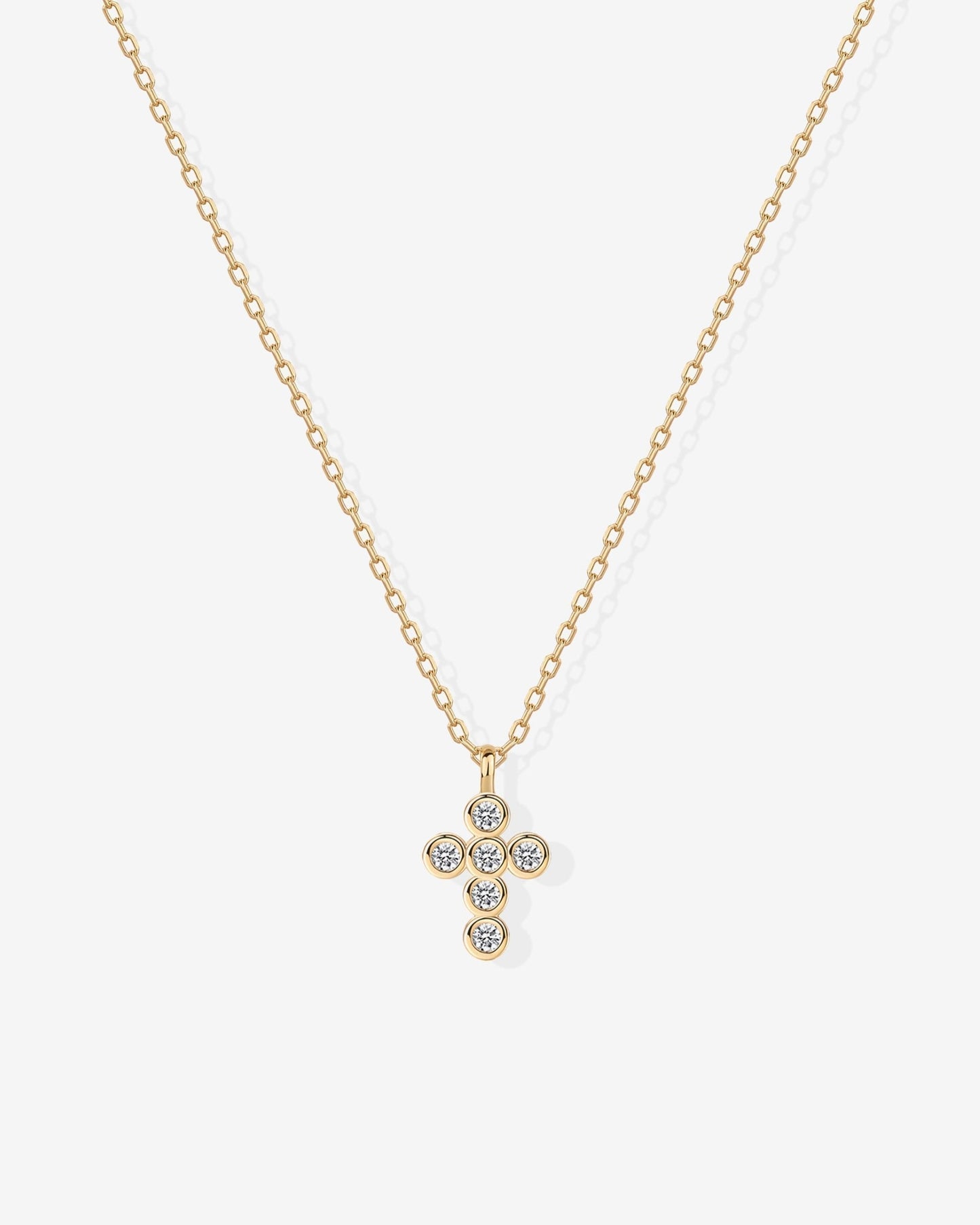 Cross Necklace and Earring Set