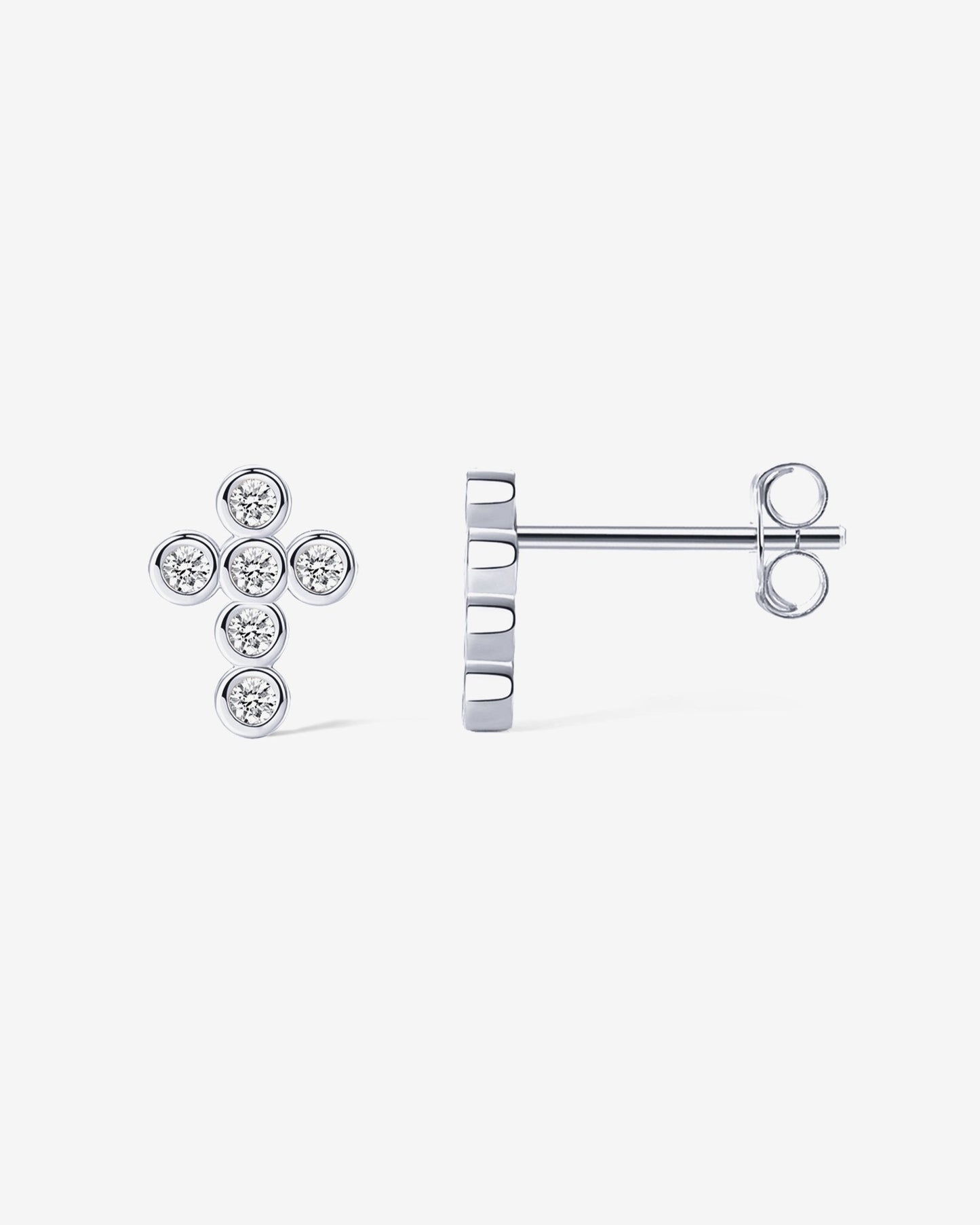 Cross Necklace and Earring Set