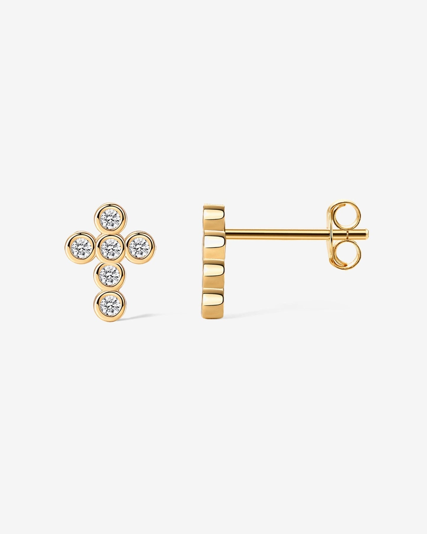 Cross Necklace and Earring Set