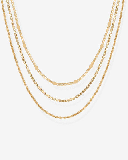 Satellite Layered Necklace