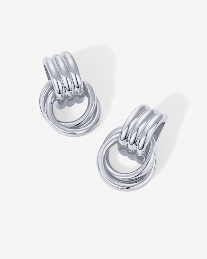 Geometric Dangle Earrings