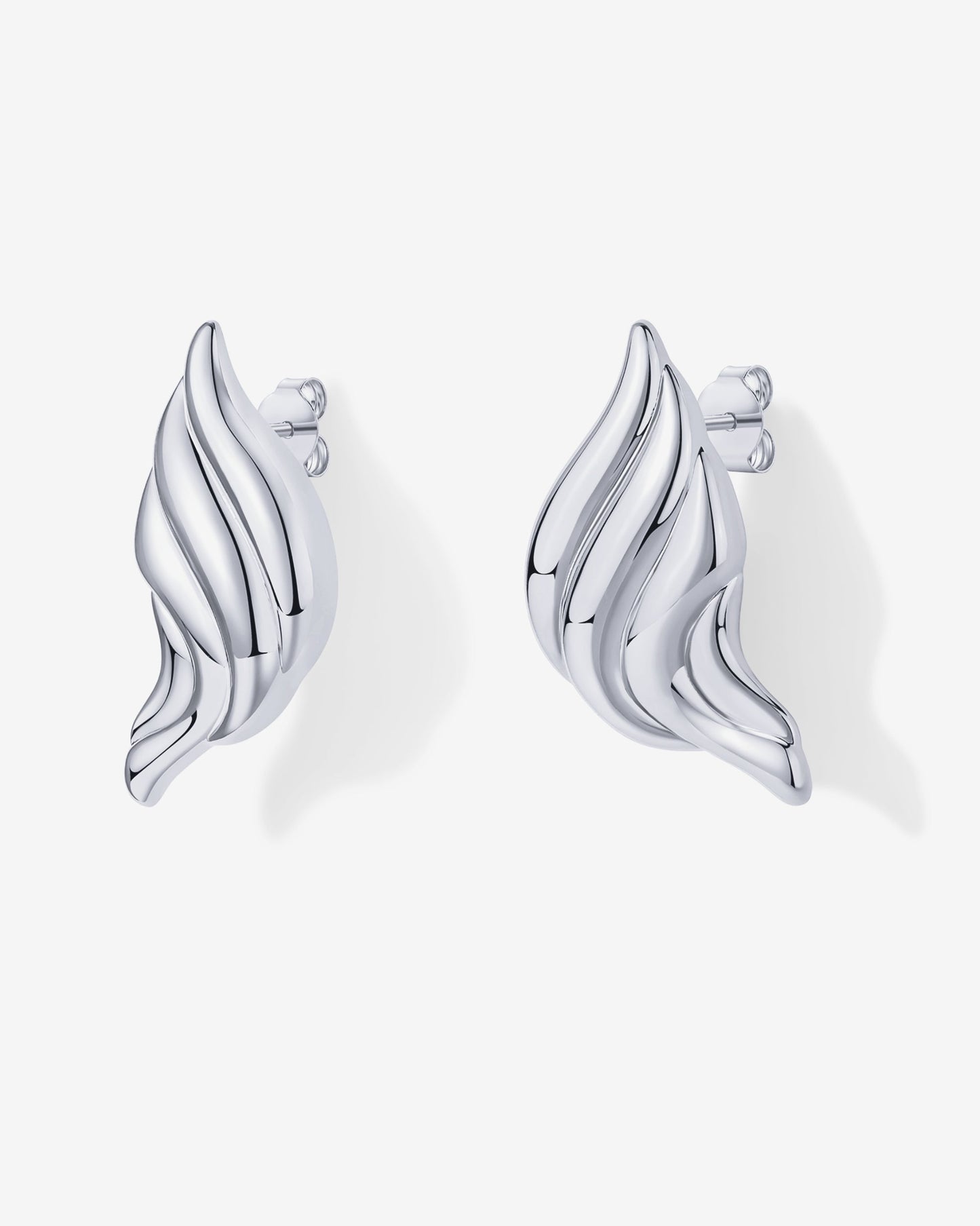 Croissant Stud Earrings