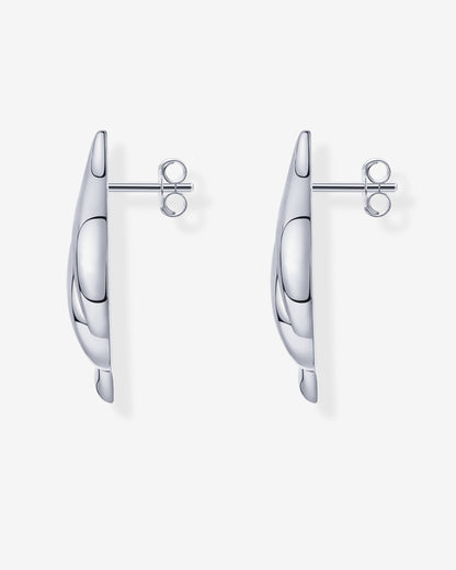 Croissant Stud Earrings