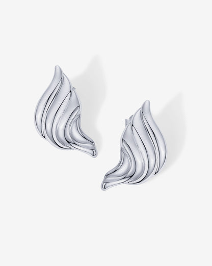 Croissant Stud Earrings