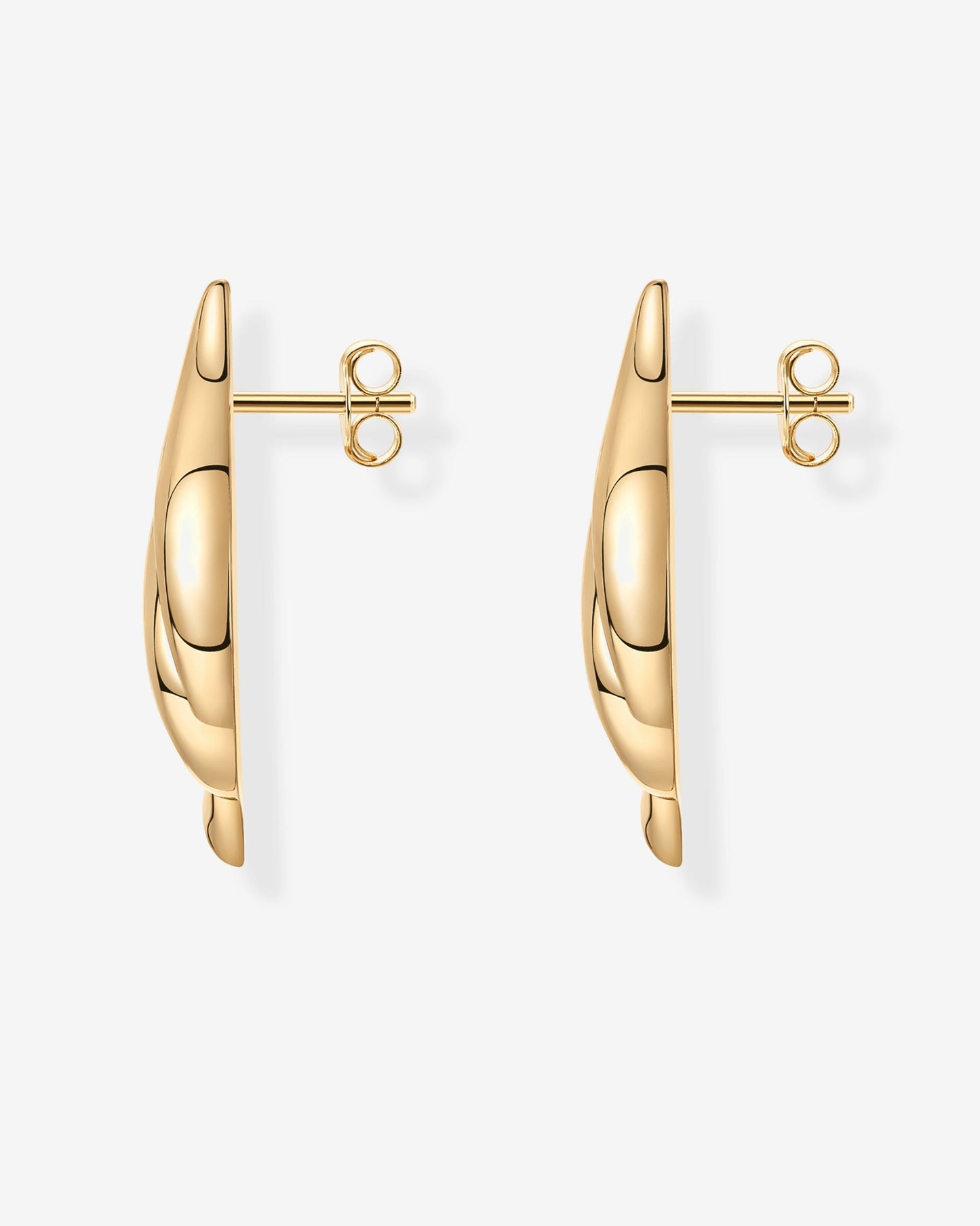 Croissant Stud Earrings