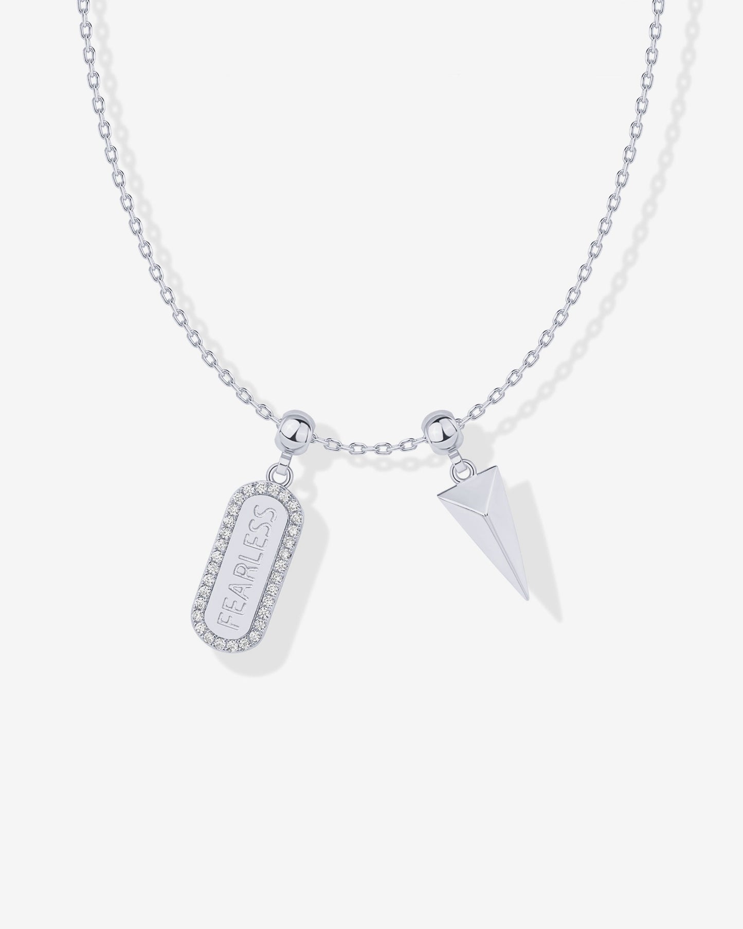 Fearless Mood Charm Necklace