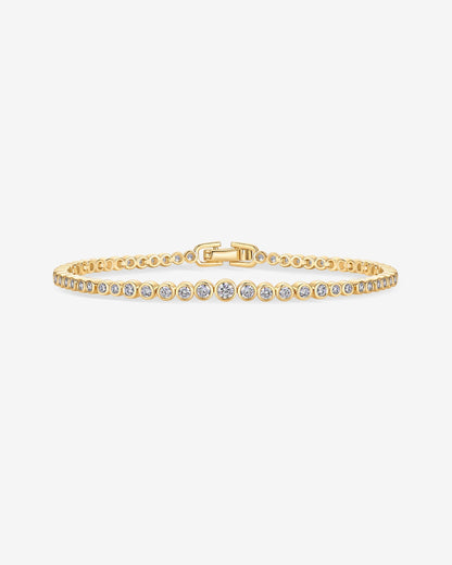 Round-Shaped Tennis Bracelet