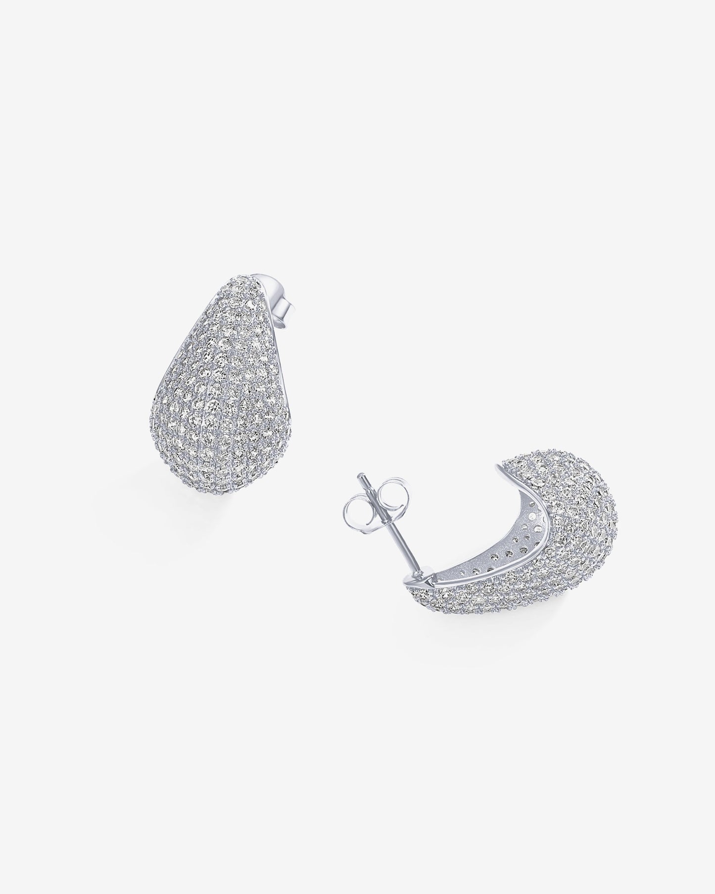 Pavé Drop Earrings