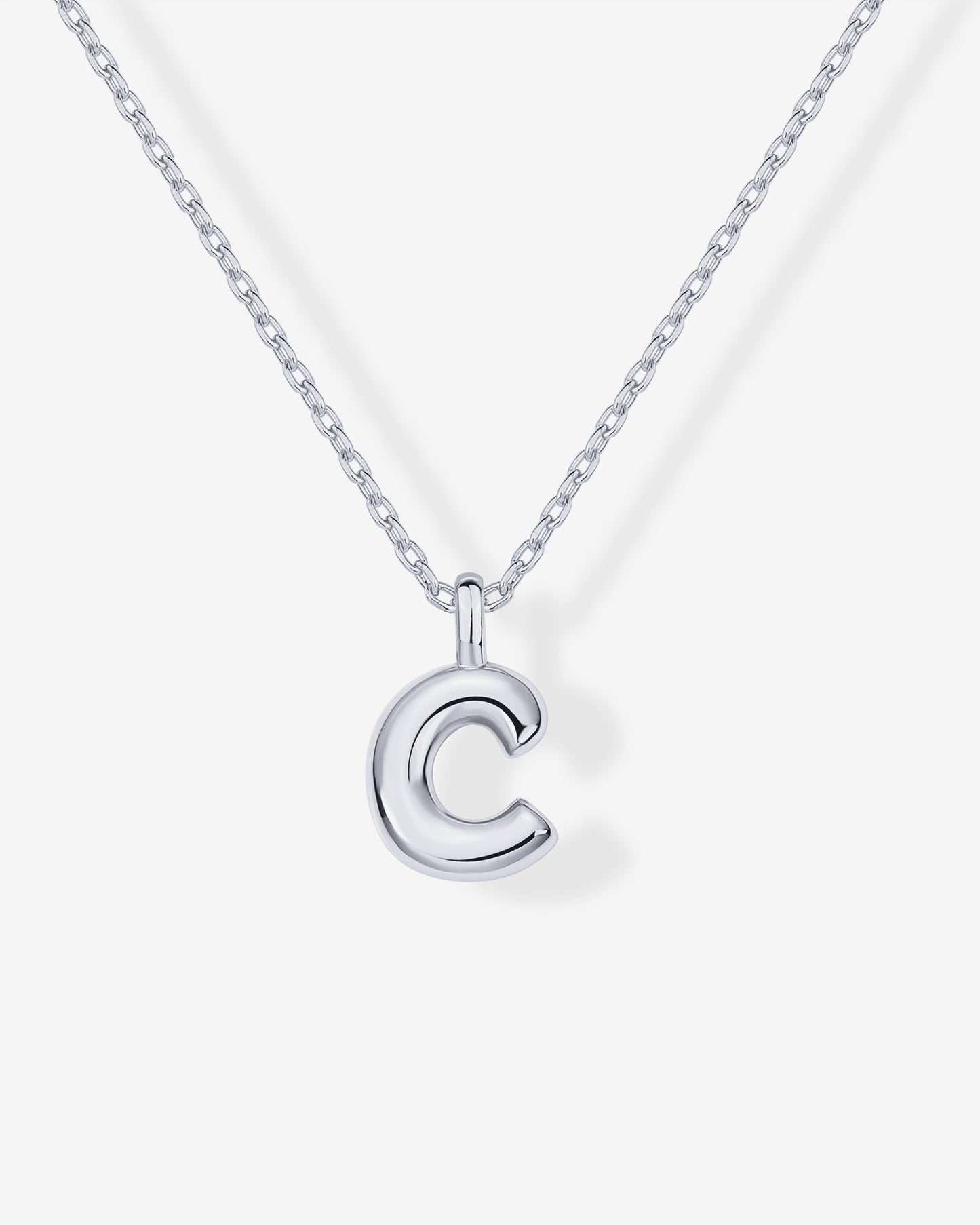 Bubble Initial Pendant