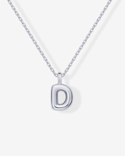 Bubble Initial Pendant