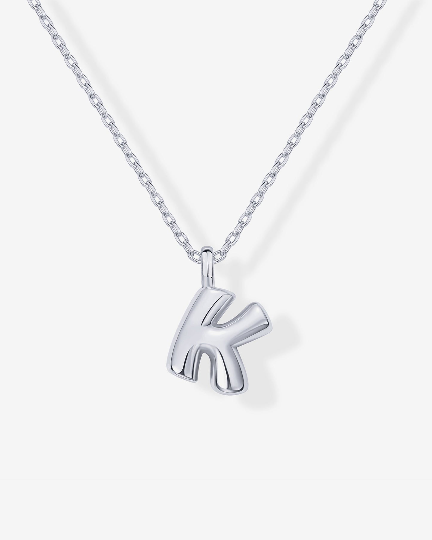 Bubble Initial Pendant