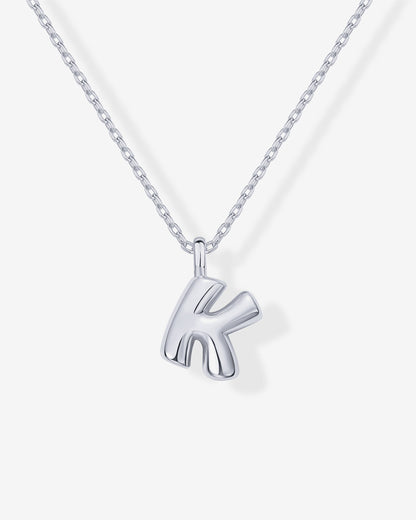 Bubble Initial Pendant