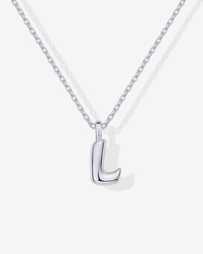 Bubble Initial Pendant