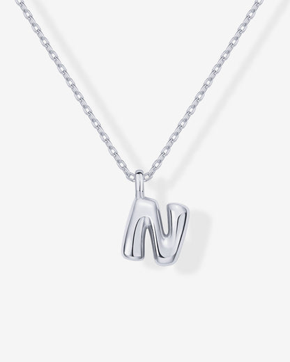 Bubble Initial Pendant