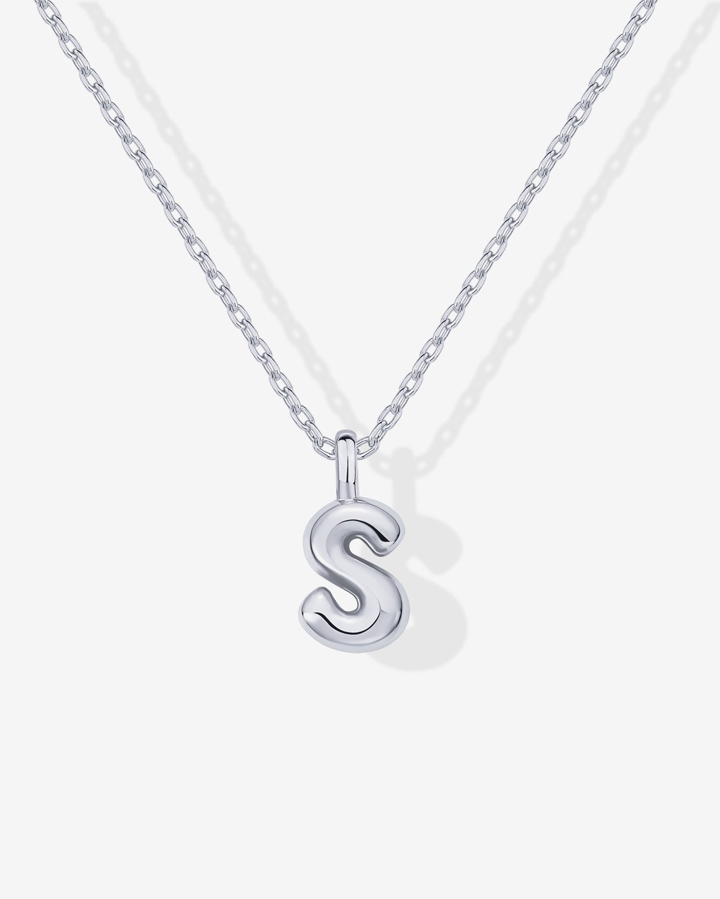 Bubble Initial Pendant