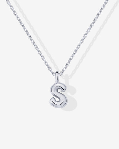 Bubble Initial Pendant