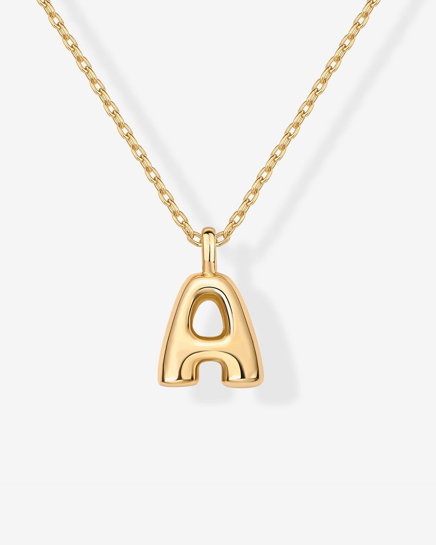 Bubble Initial Pendant