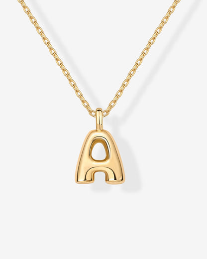Bubble Initial Pendant