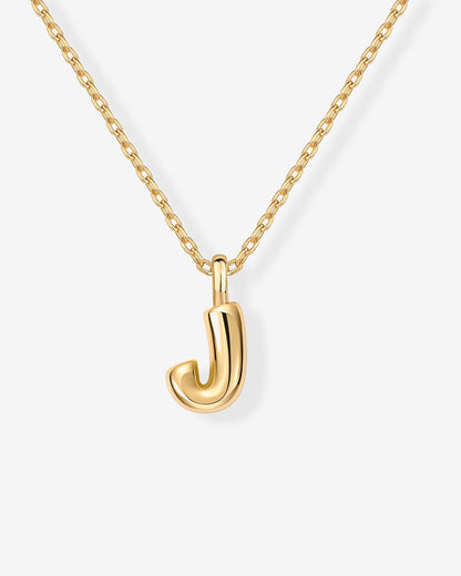 Bubble Initial Pendant