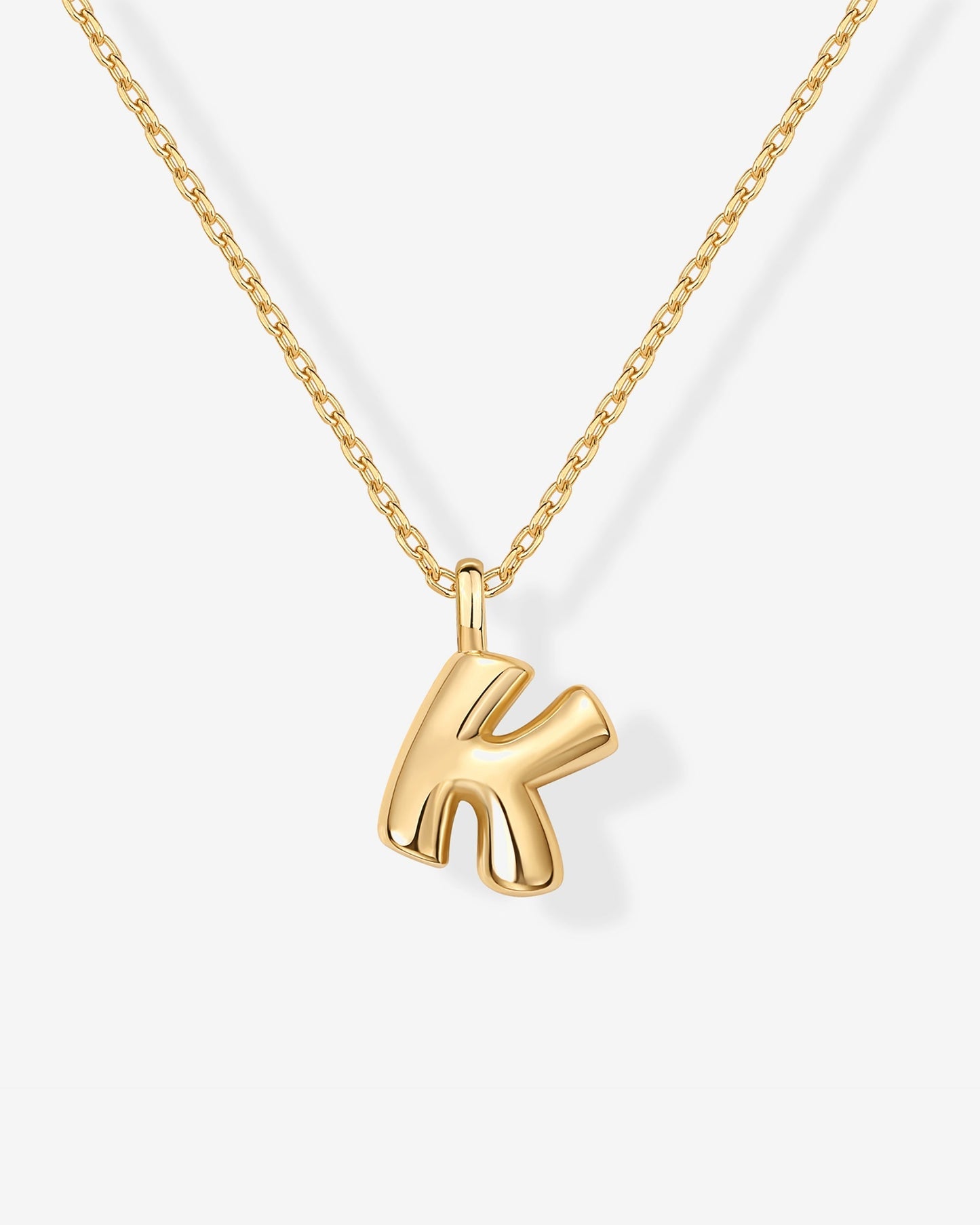 Bubble Initial Pendant