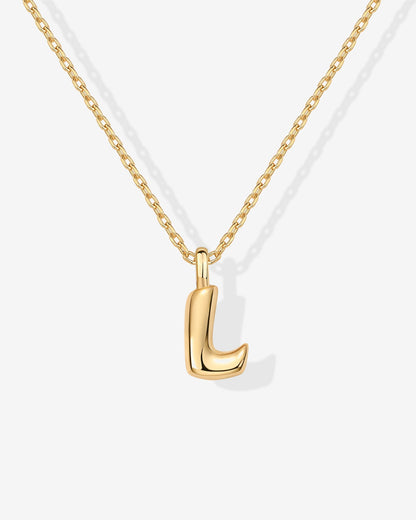 Bubble Initial Pendant