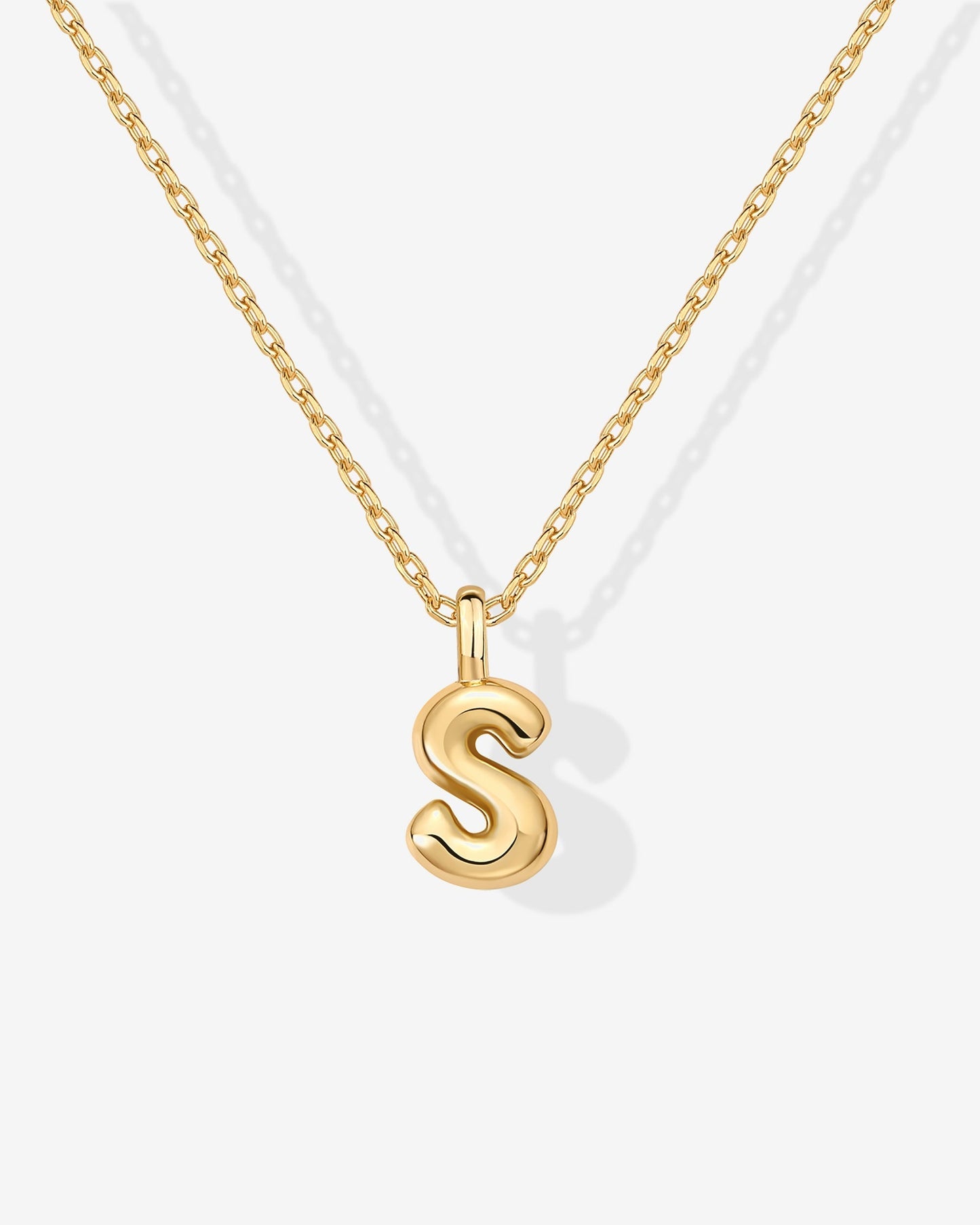 Bubble Initial Pendant