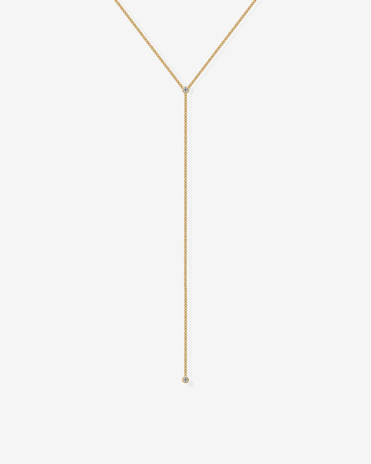 Keep It Simple Lariat Necklace