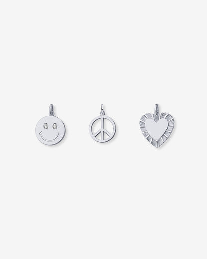 Positive Vibes Chain Bag Charm