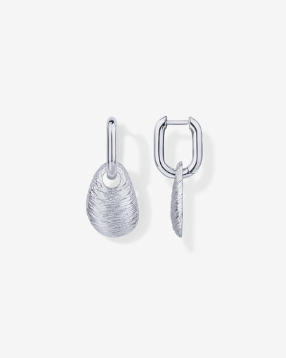 Convertible Seashell Huggie Earrings