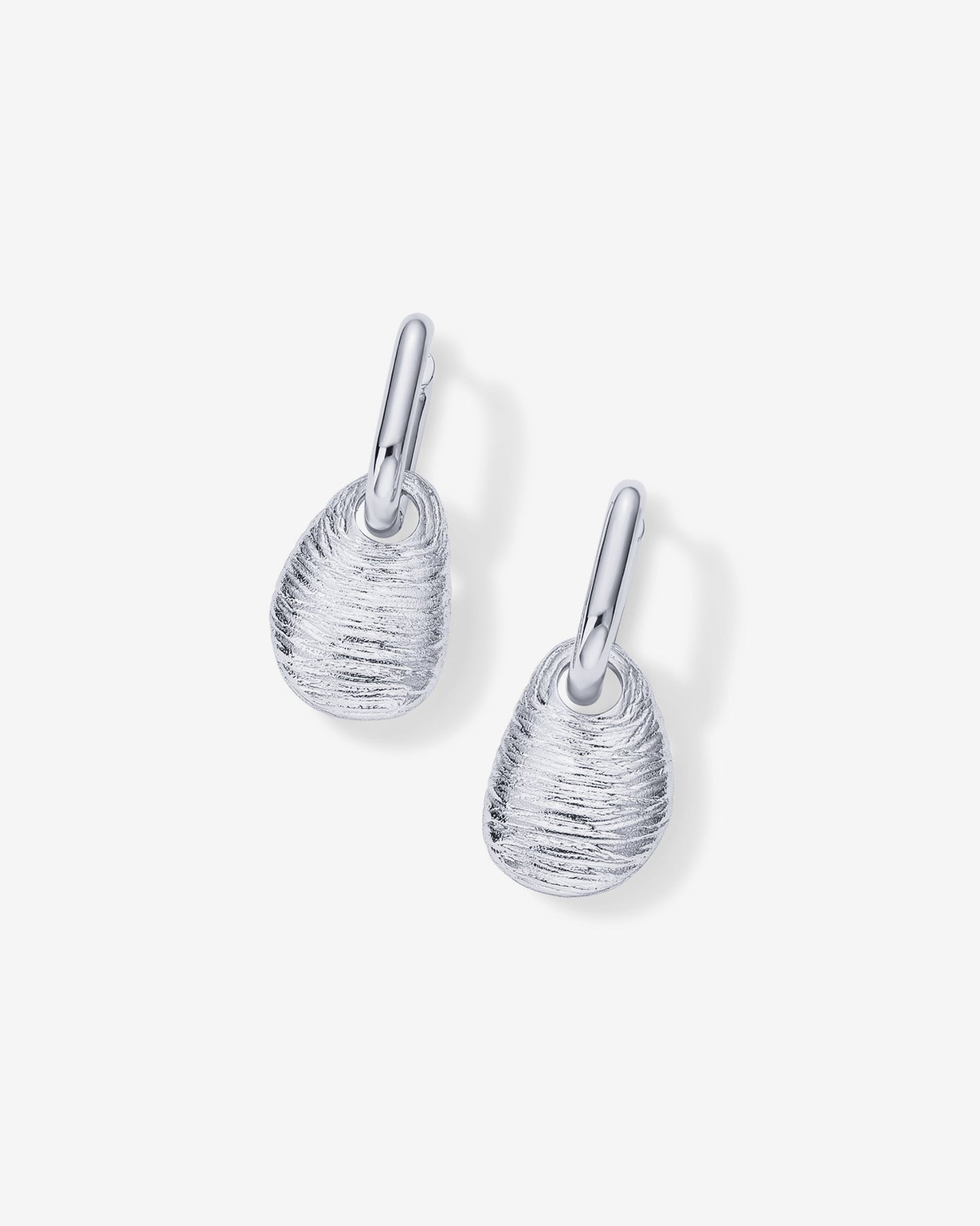 Convertible Seashell Huggie Earrings