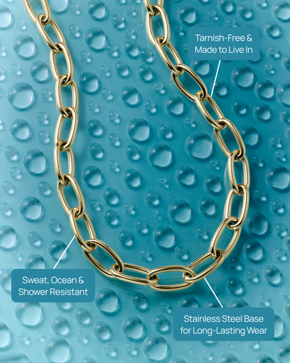 Paperclip Chain Necklace