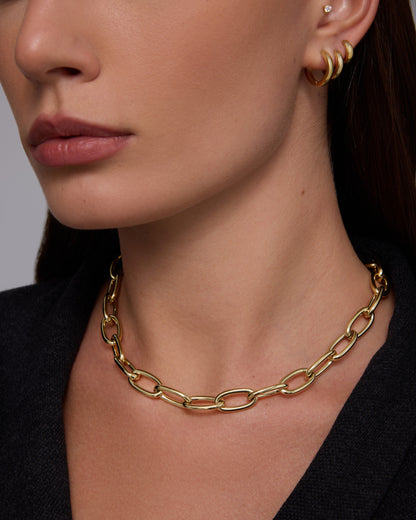 Paperclip Chain Necklace