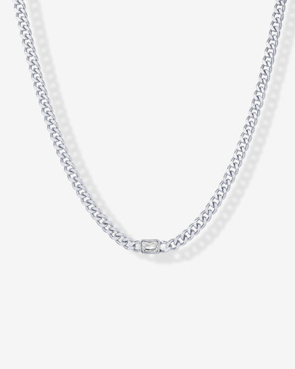CZ Cuban Link Chain Necklace
