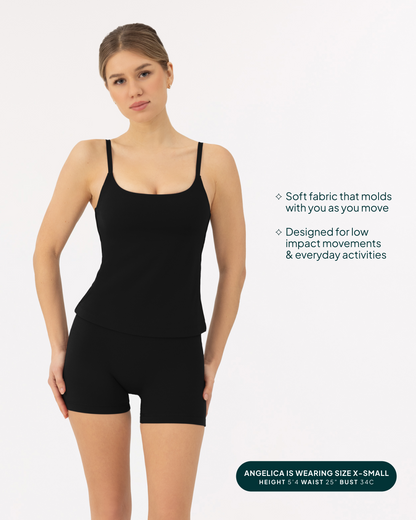 Athleisure Padded Cami Tank Top