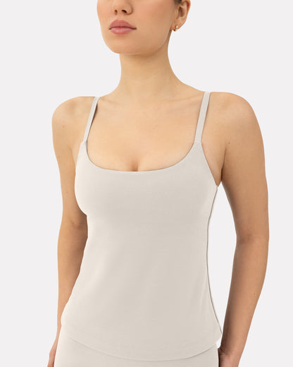 Athleisure Padded Cami Tank Top
