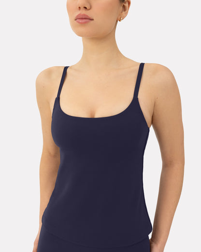 Athleisure Padded Cami Tank Top
